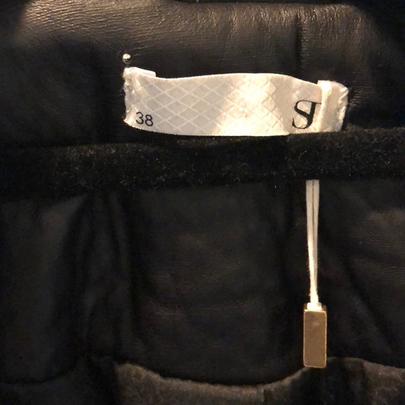 Faux Leather Jacket | SJ. | Size 38 - Picture 3 of 3